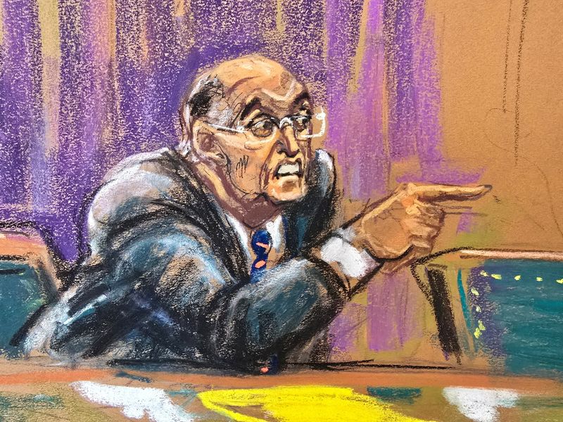 ‘I can’t pay my bills,’ Rudy Giuliani says in courtroom outburst