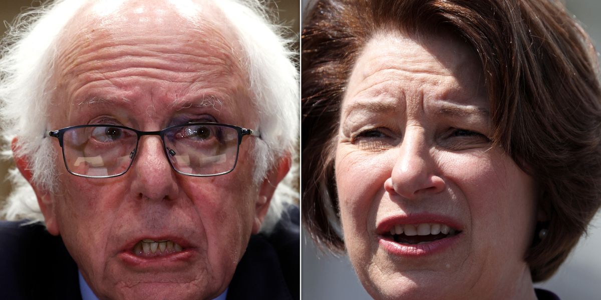 Bernie Sanders, Amy Klobuchar Both Vexed By Hunter Biden Pardon