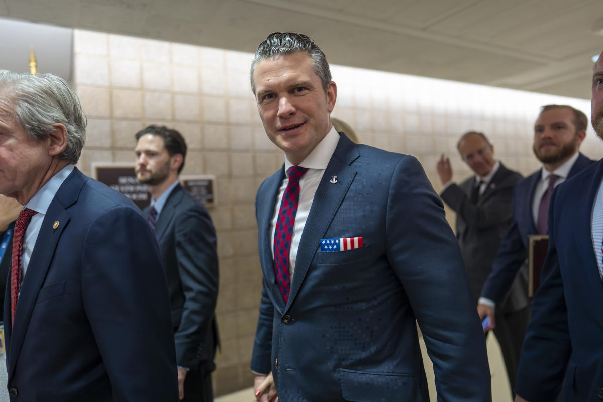 Senate committee to hold confirmation hearing for defense secretary nominee Hegseth on Jan 14