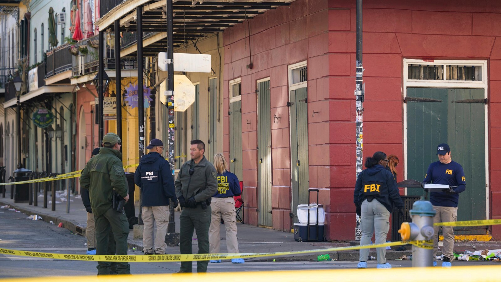 New Orleans barriers to prevent vehicle attacks were in the process of being replaced